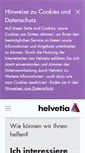 Mobile Screenshot of helvetia.com